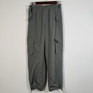 Zoe + Phoebe Women's Goco's Cargo Pant Drawstring Elastic Waist Size‎ Small